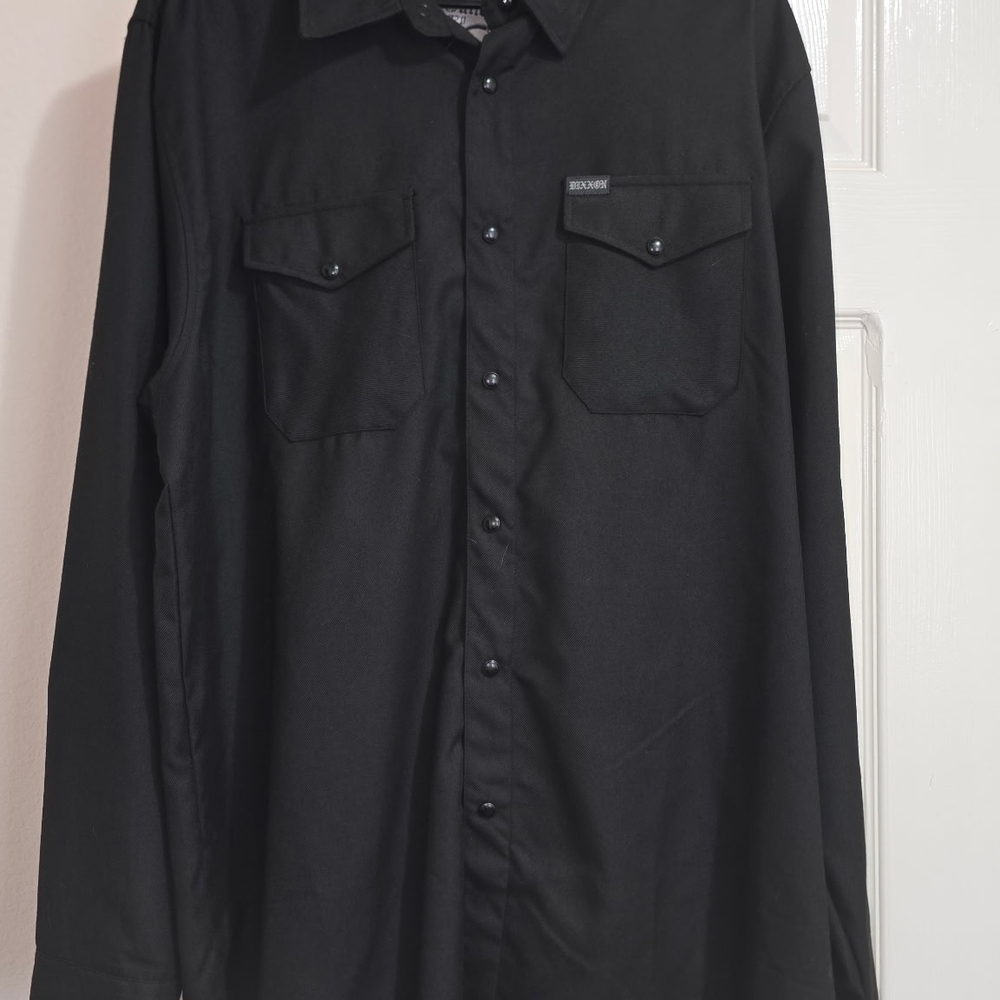 Black Button-Up Shirt